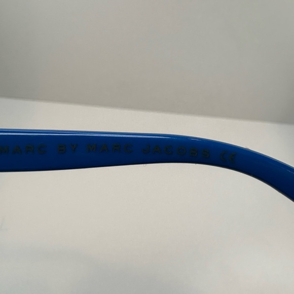 MARC JACOBS MMJ 370/S CLZ JJ 58•16•125 MARC JACOBS Blue Oversized Sunglasses - Picture 9 of 16
